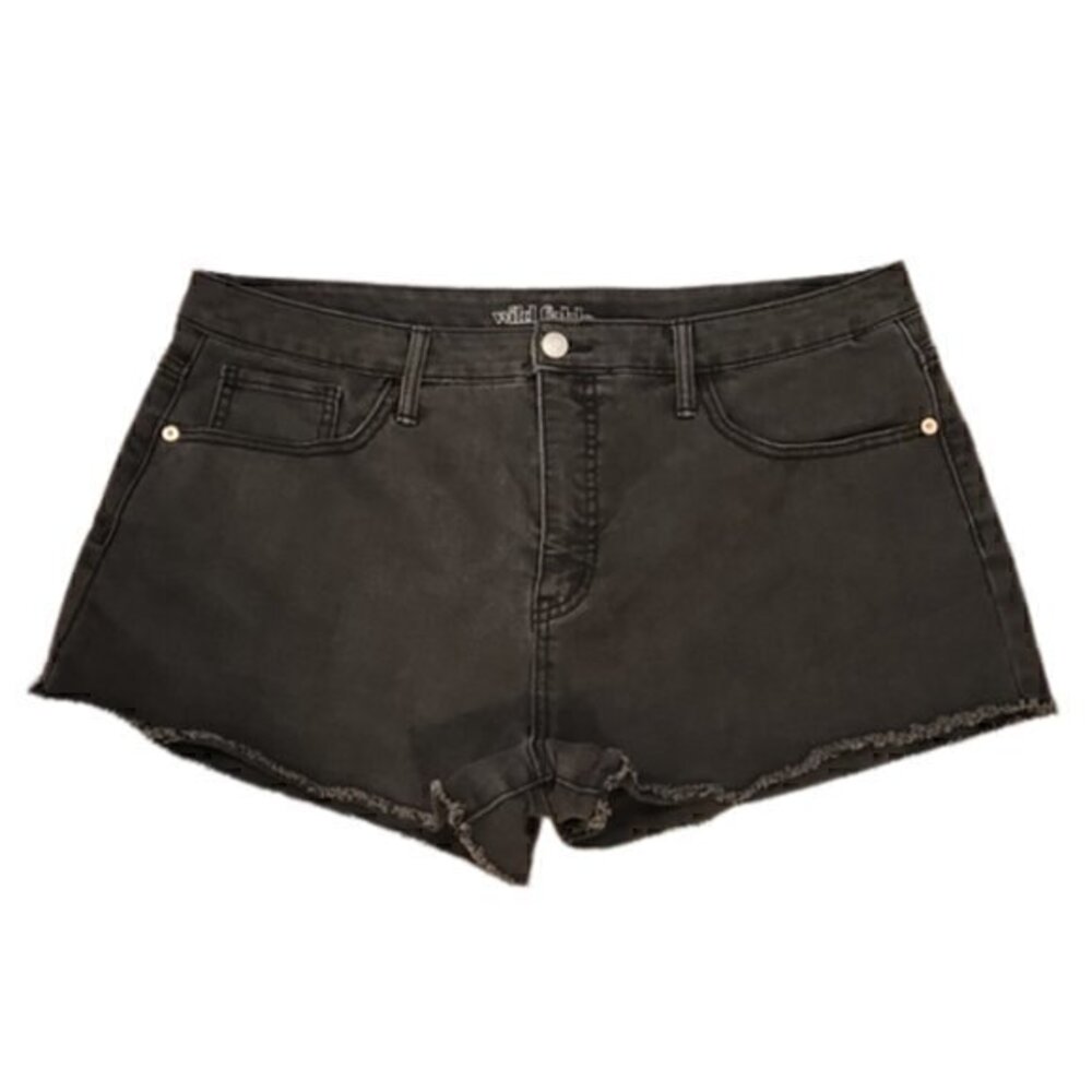 [Wild Fable] Black High Rise Short - Size 18